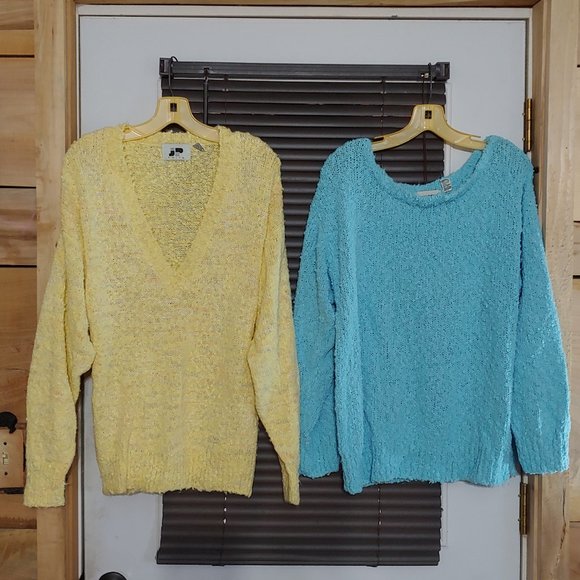 JP Knits womans vintage acrylic sweaters size 18-20 - Picture 2 of 16